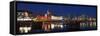 Pierhead Building and The National Assembly for Wales, Cardiff Bay, Wales-Alan Copson-Framed Stretched Canvas