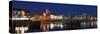 Pierhead Building and The National Assembly for Wales, Cardiff Bay, Wales-Alan Copson-Stretched Canvas