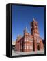 Pierhead Building, Built in 1897 As Wales Headquarters For the Bute Dock Company, Cardiff, Wales-Donald Nausbaum-Framed Stretched Canvas