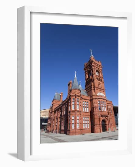 Pierhead Building, Built in 1897 As Wales Headquarters For the Bute Dock Company, Cardiff, Wales-Donald Nausbaum-Framed Photographic Print