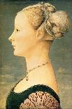 Portrait of a Woman-Piero del Pollaiuolo-Framed Stretched Canvas