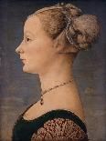 Portrait of a Woman-Piero del Pollaiuolo-Mounted Art Print