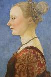 Portrait of a Woman, Second Half of the 15th C-Piero del Pollaiuolo-Framed Stretched Canvas