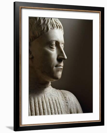 Piero I Di Cosimo De Medici, by Mino Da Fiesole-null-Framed Photographic Print