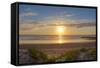 Pierpont Sunset-Chris Moyer-Framed Stretched Canvas