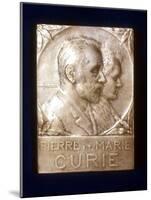 Pierre and Marie Curie, French Physicists-null-Mounted Photographic Print