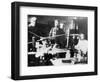 Pierre and Marie Curie, French Scientists, at Work in the Laboratory-null-Framed Giclee Print