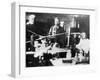 Pierre and Marie Curie, French Scientists, at Work in the Laboratory-null-Framed Giclee Print