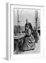 Pierre and Marie Curie in Their Laboratory, circa 1903-null-Framed Giclee Print