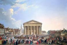 L'Arc De Triomphe, C1740-1807-Pierre Antoine De Machy-Mounted Giclee Print