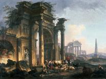 L'Arc De Triomphe, C1740-1807-Pierre Antoine De Machy-Laminated Giclee Print