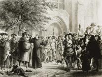 Highlights of the Life of Martin Luther-Pierre Antoine Labouchere-Mounted Giclee Print