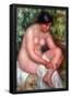 Pierre Auguste Renoir August Renoir Bathing Art Print Poster-null-Framed Poster