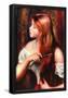 Pierre Auguste Renoir Combing Girl Art Print Poster-null-Framed Poster