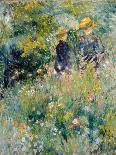 Bouquet of Flowers in a Stone Jug-Pierre-Auguste Renoir-Giclee Print