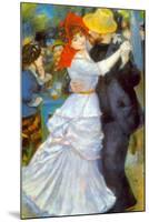 Pierre-Auguste Renoir Dance at Bougival-Pierre-Auguste Renoir-Mounted Art Print