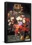 Pierre Auguste Renoir Flowers in a Vase Art Print Poster-null-Framed Poster