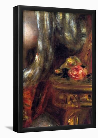 Pierre Auguste Renoir Gabrielle with Jewels Detail Art Print Poster-null-Framed Poster