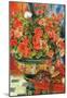 Pierre Auguste Renoir Geraniums and Cats Art Print Poster-null-Mounted Poster