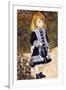 Pierre Auguste Renoir Girl with the Watering Can-null-Framed Art Print