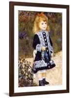 Pierre Auguste Renoir Girl with the Watering Can-null-Framed Art Print