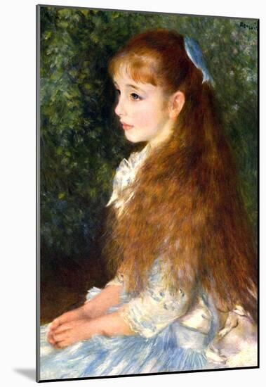Pierre Auguste Renoir Irene Cahen d'Anvers Art Print Poster-null-Mounted Poster