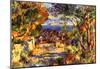 Pierre Auguste Renoir l'Estaque Art Print Poster-null-Mounted Poster