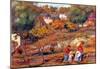 Pierre Auguste Renoir Landscape at Cagnes Art Print Poster-null-Mounted Poster