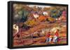 Pierre Auguste Renoir Landscape at Cagnes Art Print Poster-null-Framed Poster