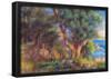 PIerre Auguste Renoir Landscape in Menton Art Print Poster-null-Framed Poster