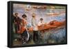 Pierre-Auguste Renoir Oarsmen at Chatou 1879 Art Print Poster-null-Framed Poster