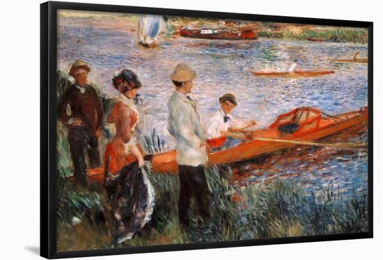 Pierre-Auguste Renoir Oarsmen at Chatou 1879 Art Print Poster-null-Framed Poster