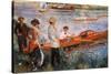 Pierre-Auguste Renoir Oarsmen at Chatou 1879 Art Print Poster-null-Stretched Canvas