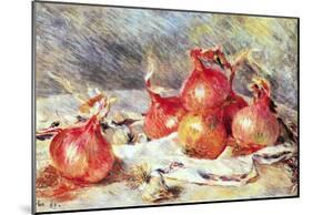 Pierre Auguste Renoir Onions Art Print Poster-null-Mounted Poster