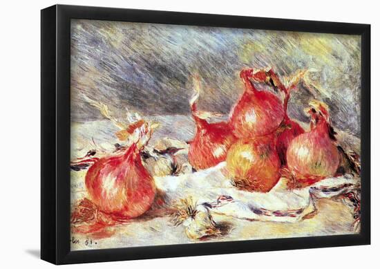 Pierre Auguste Renoir Onions Art Print Poster-null-Framed Poster