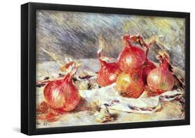 Pierre Auguste Renoir Onions Art Print Poster-null-Framed Poster