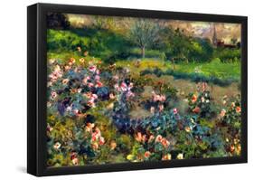 Pierre Auguste Renoir Rose Grove Art Print Poster-null-Framed Poster