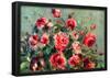 Pierre-Auguste Renoir Still Life Roses of Vargemont Art Print Poster-null-Framed Poster