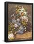 Pierre-Auguste Renoir (Still life with a large flower vase) Art Poster Print-null-Framed Poster