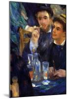 Pierre Auguste Renoir The Ball in the Moulin de la Galette Detail Art Print Poster-null-Mounted Poster