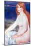 Pierre Auguste Renoir The Blond Bather 2 Art Print Poster-null-Mounted Poster