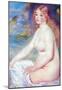 Pierre Auguste Renoir The Blond Bather Art Print Poster-null-Mounted Poster