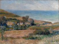 View of the Seacoast Near Wargemont in Normandy, 1880-Pierre-Auguste Renoir-Giclee Print