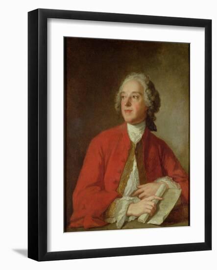 Pierre Augustin Caron De Beaumarchais-Jean-Marc Nattier-Framed Giclee Print