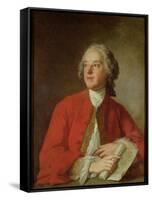 Pierre Augustin Caron De Beaumarchais-Jean-Marc Nattier-Framed Stretched Canvas