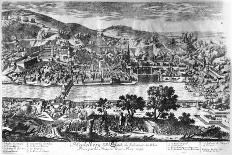 The Taking of Heidelberg on 22th May 1693-Pierre Aveline-Giclee Print