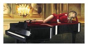 Piano Lady-Pierre Benson-Art Print