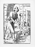 Illustration of the Gypsy Who Washed His Hands in Molten Lead-Pierre Boaistuau-Mounted Giclee Print