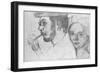 Pierre Bonnard and Marthe Denis, 1899-Maurice Denis-Framed Giclee Print