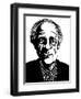 Pierre Boulez - caricature of the French conductor and composer-Neale Osborne-Framed Giclee Print